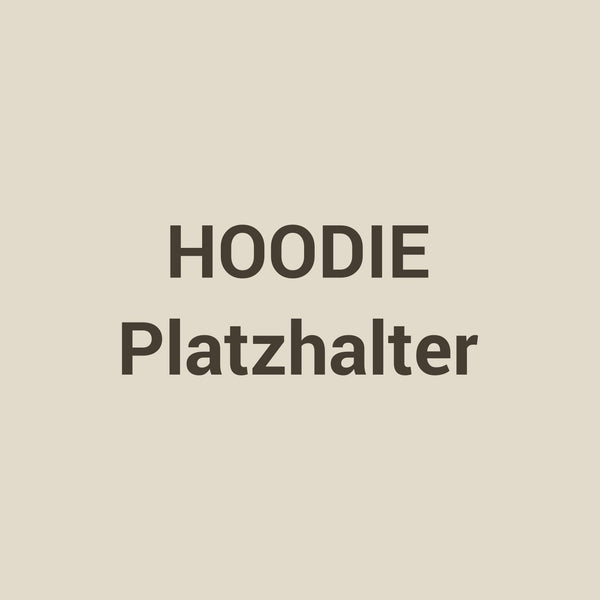 Hoodie, Platzhalter, Foto folgt